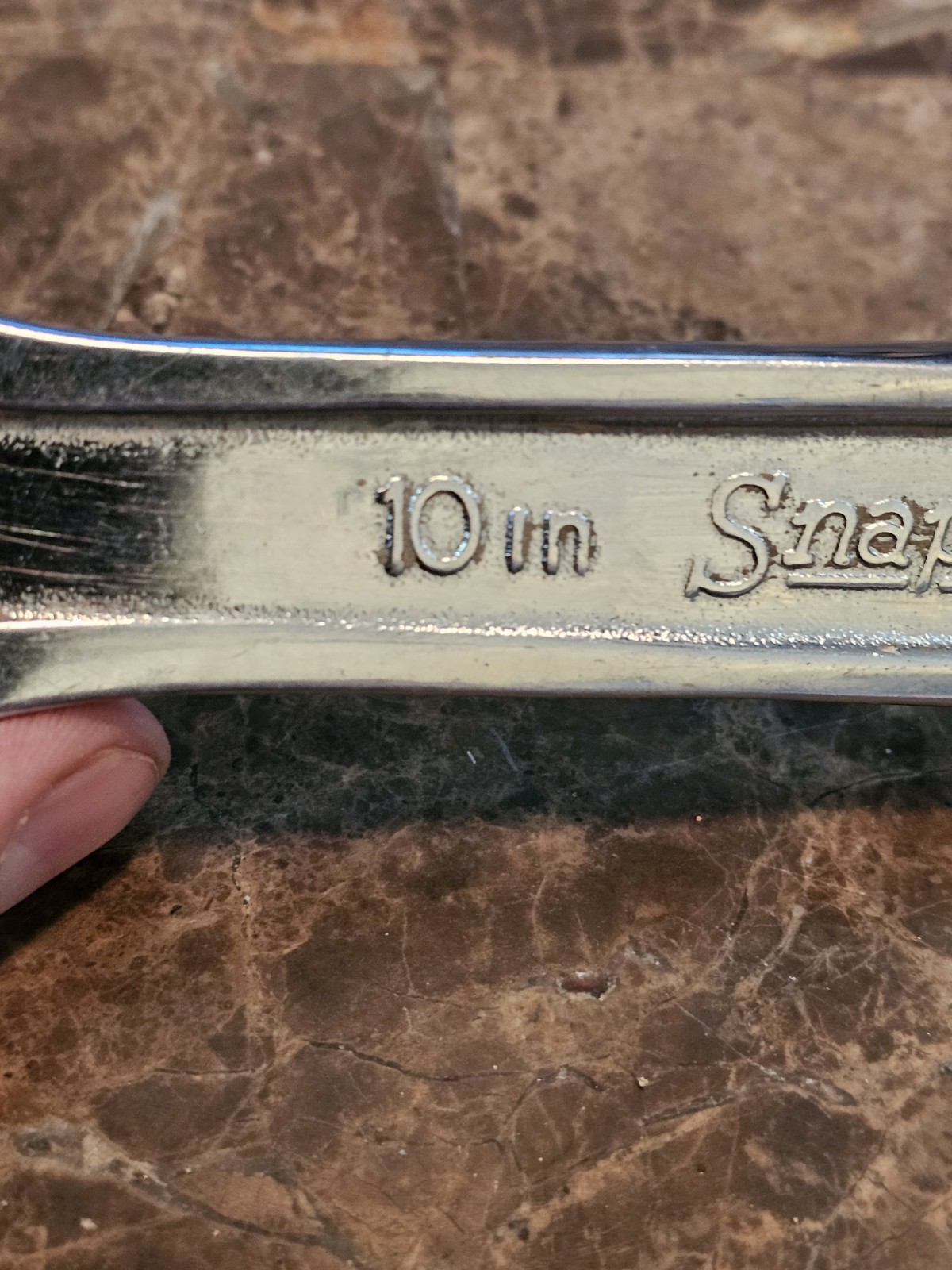 Snap On AD10 – 10″ Long (250mm) Chrome Adjustable Wrench