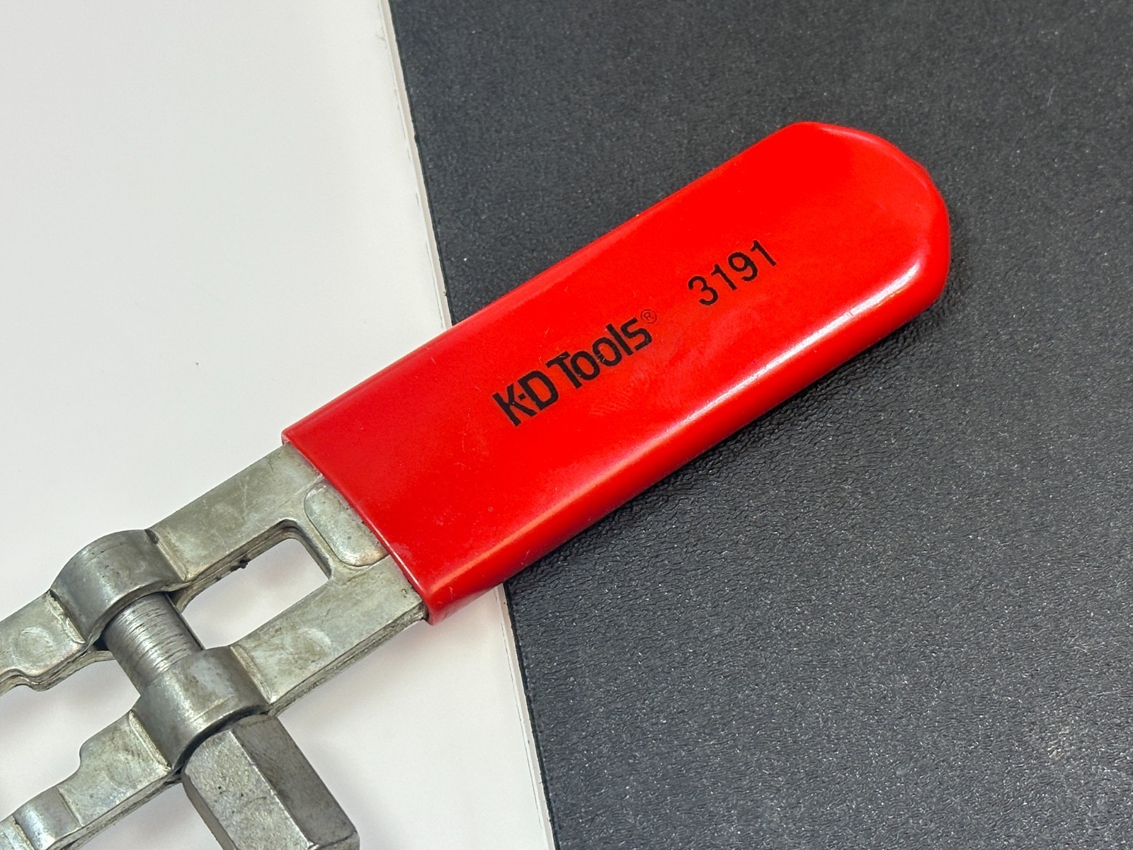 KD Tools USA 3191 CV Joint Boot Clamp Tightening Wrench Tool, Red Grip