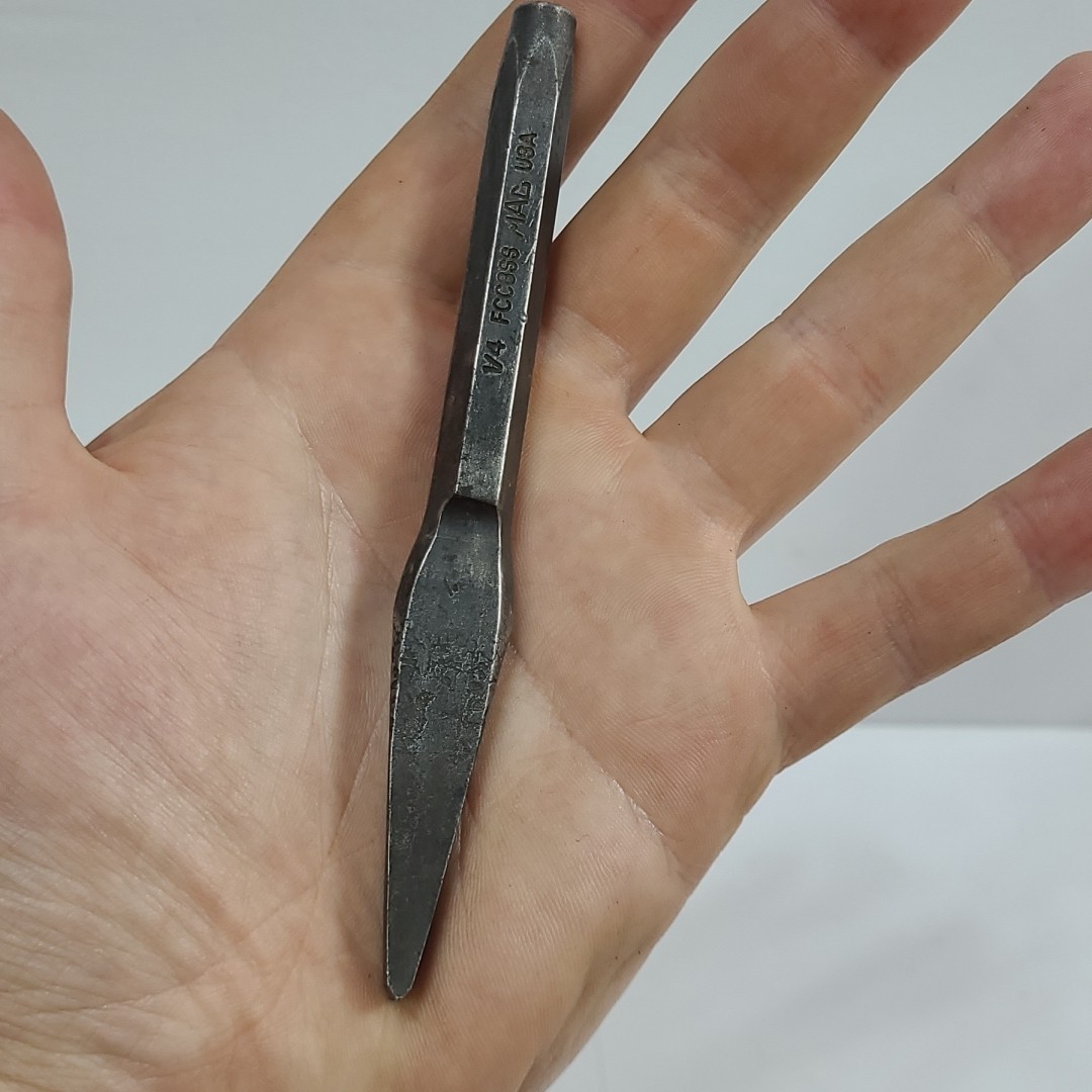 Mac Tools FCC8SS 1/4″ x 5″ Gouge Point Chisel USA