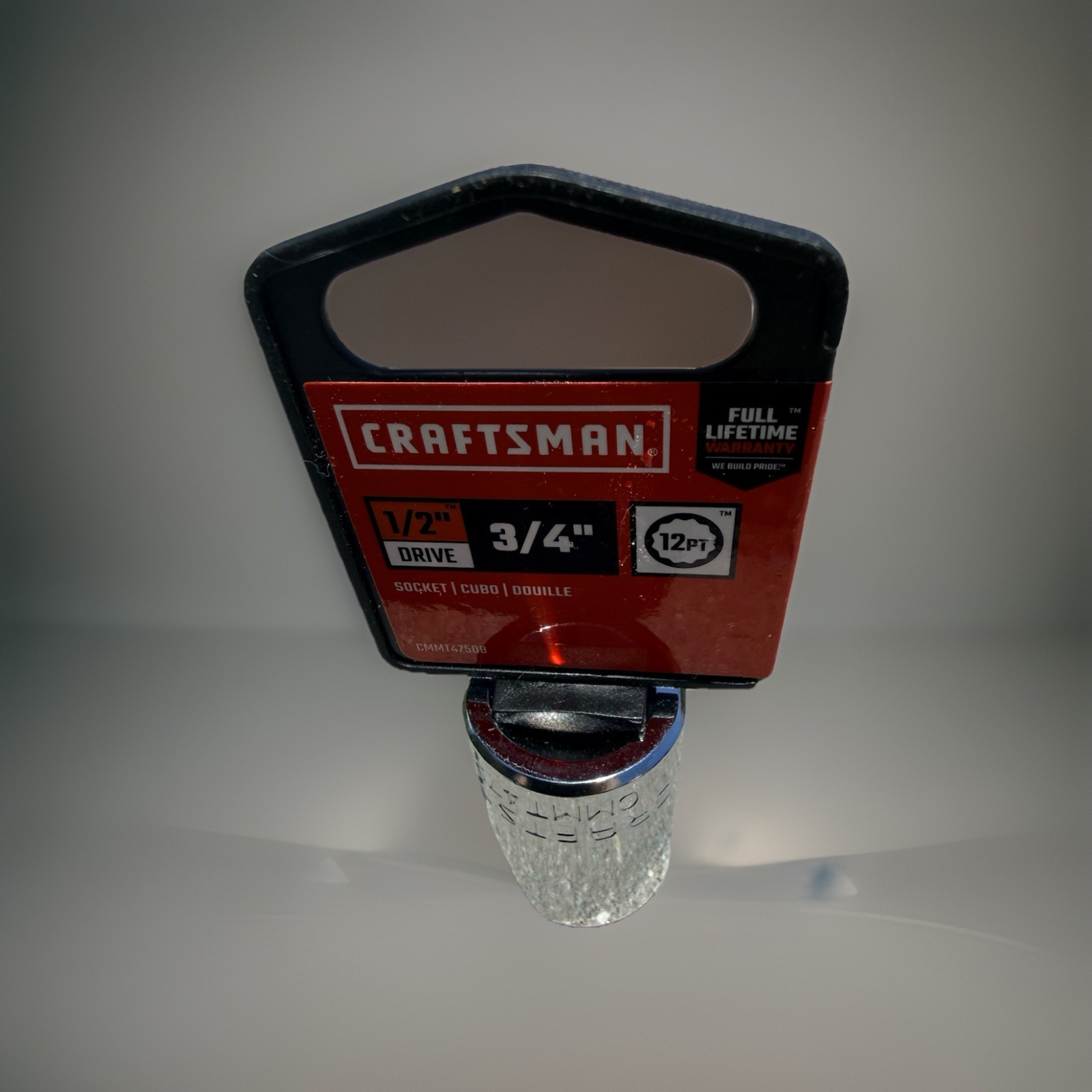 New Craftsman 3/4″x 1/2″ Drive Socket CMMT47508 – 12 Point Lifetime Warranty
