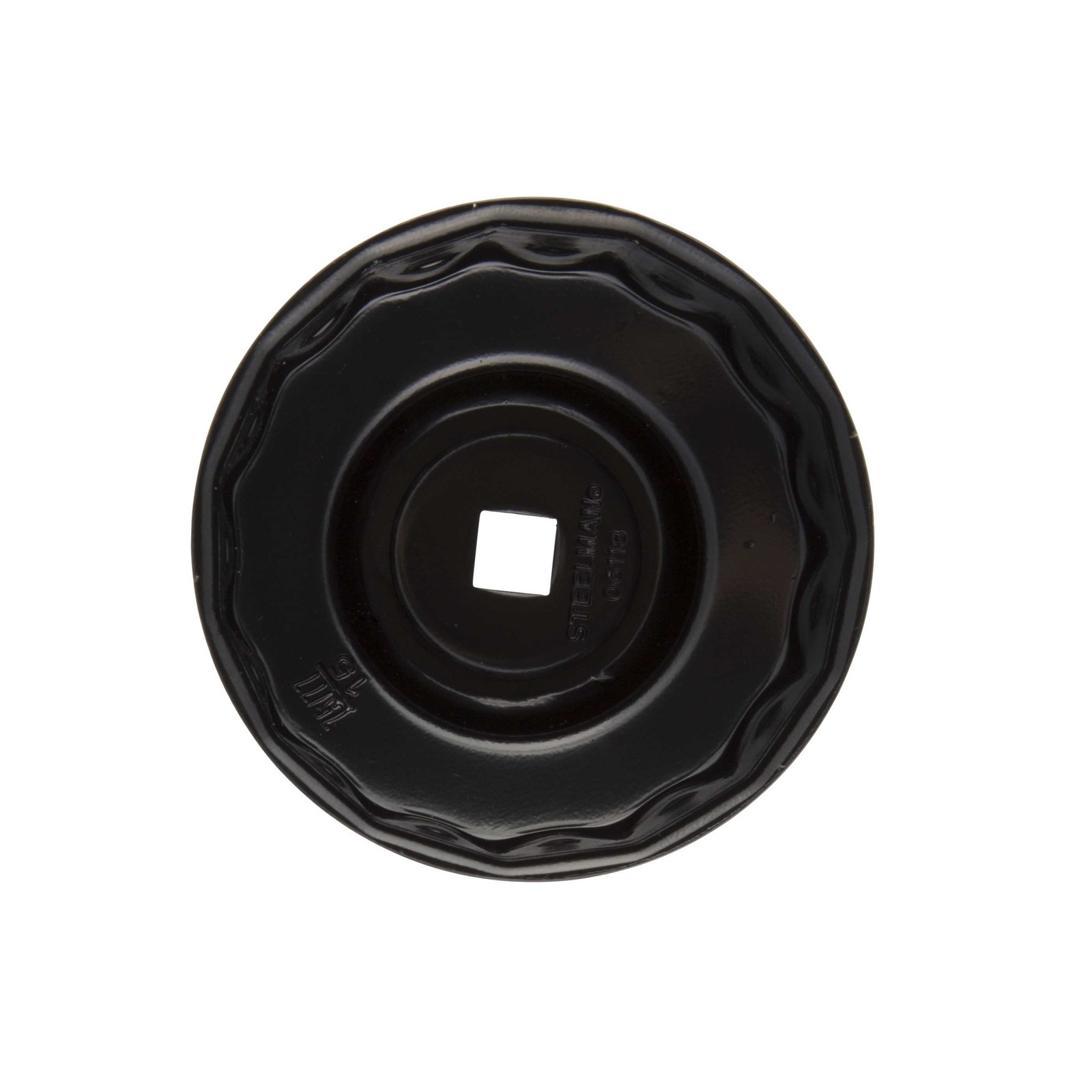 Steelman Oil Filter Cap Wrench 15 Flute x 75mm to 77mm Removal Tool 06118