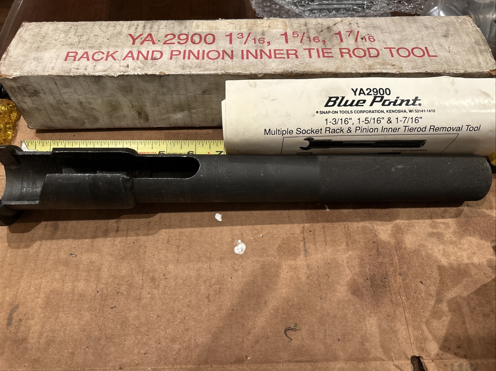 Blue Point YA2900 Inner Tie Rod End Remover Installer 1-3/16” 1-5/16” 1-7/16”