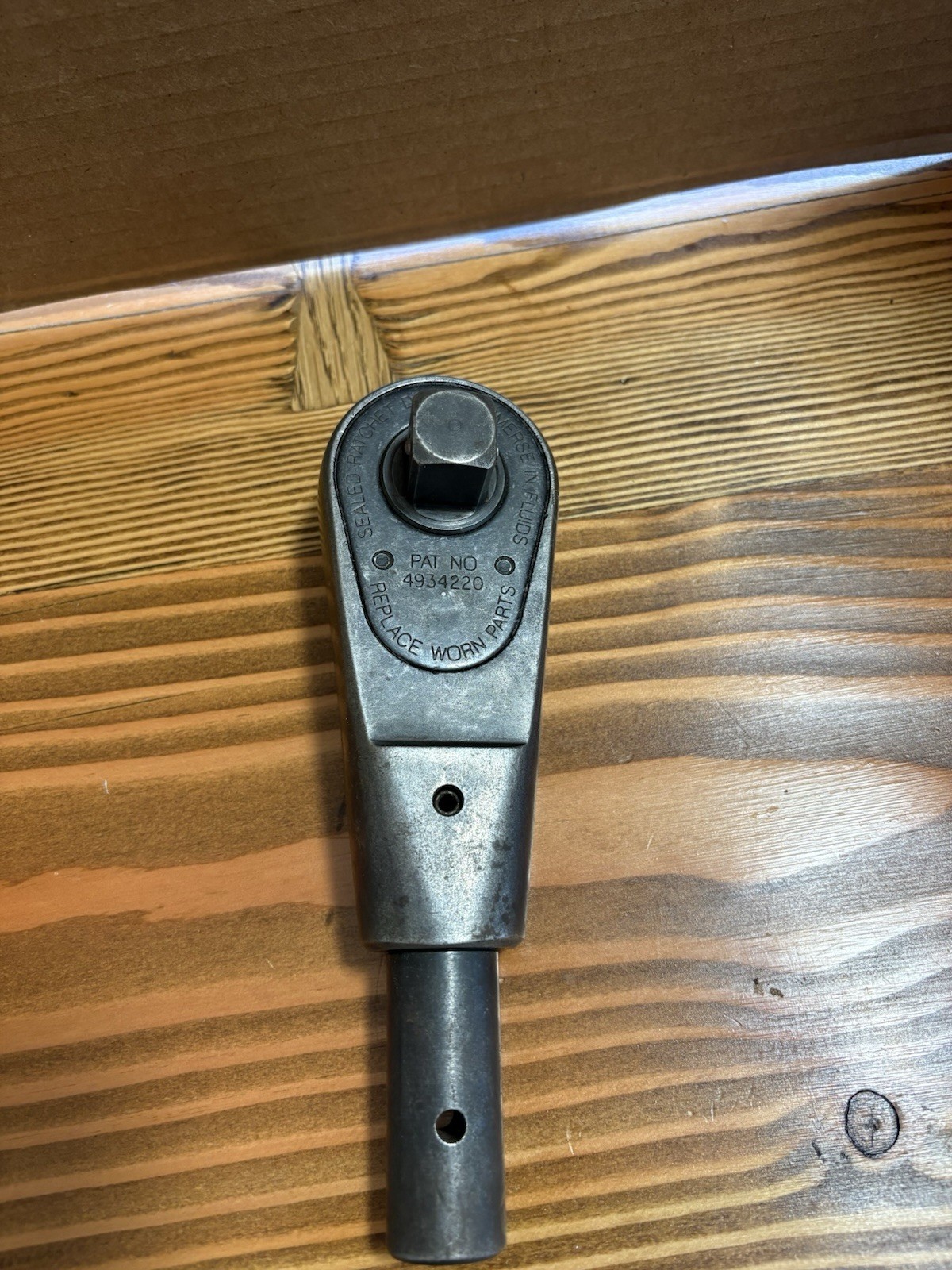 Snap On 3/4 Inch Ratchet Head Socket Wrench Made In USA