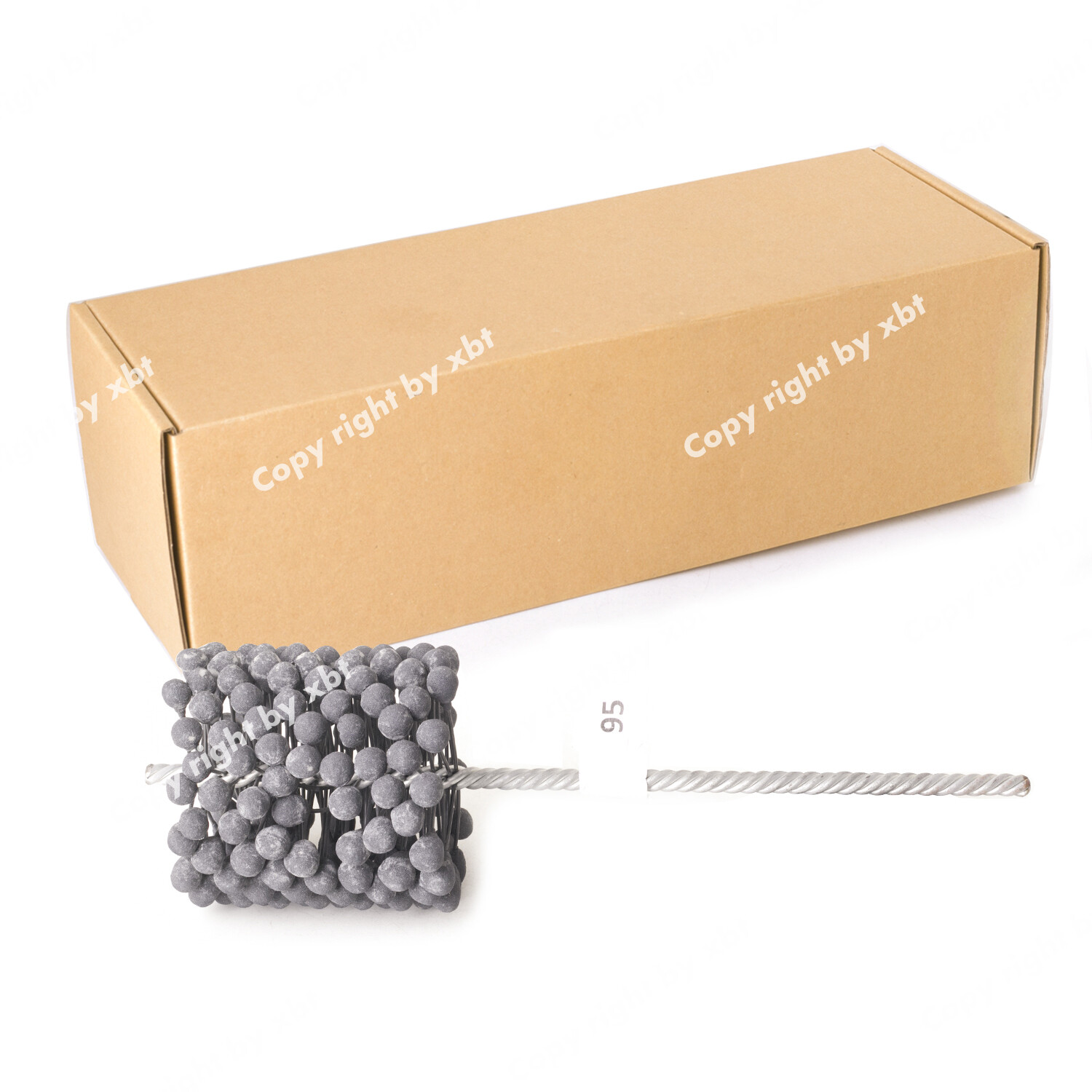 3-3/4″ 95MM Engine Cylinder Hone Silicon Ball 240 grit Brush GB33424 USA Ship