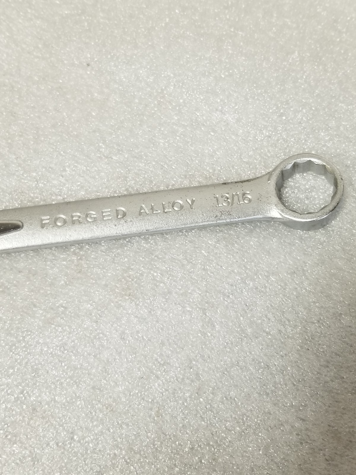 Easco 63-126 Combination Wrench Satin Chrome Finish 13/16″ Made in USA