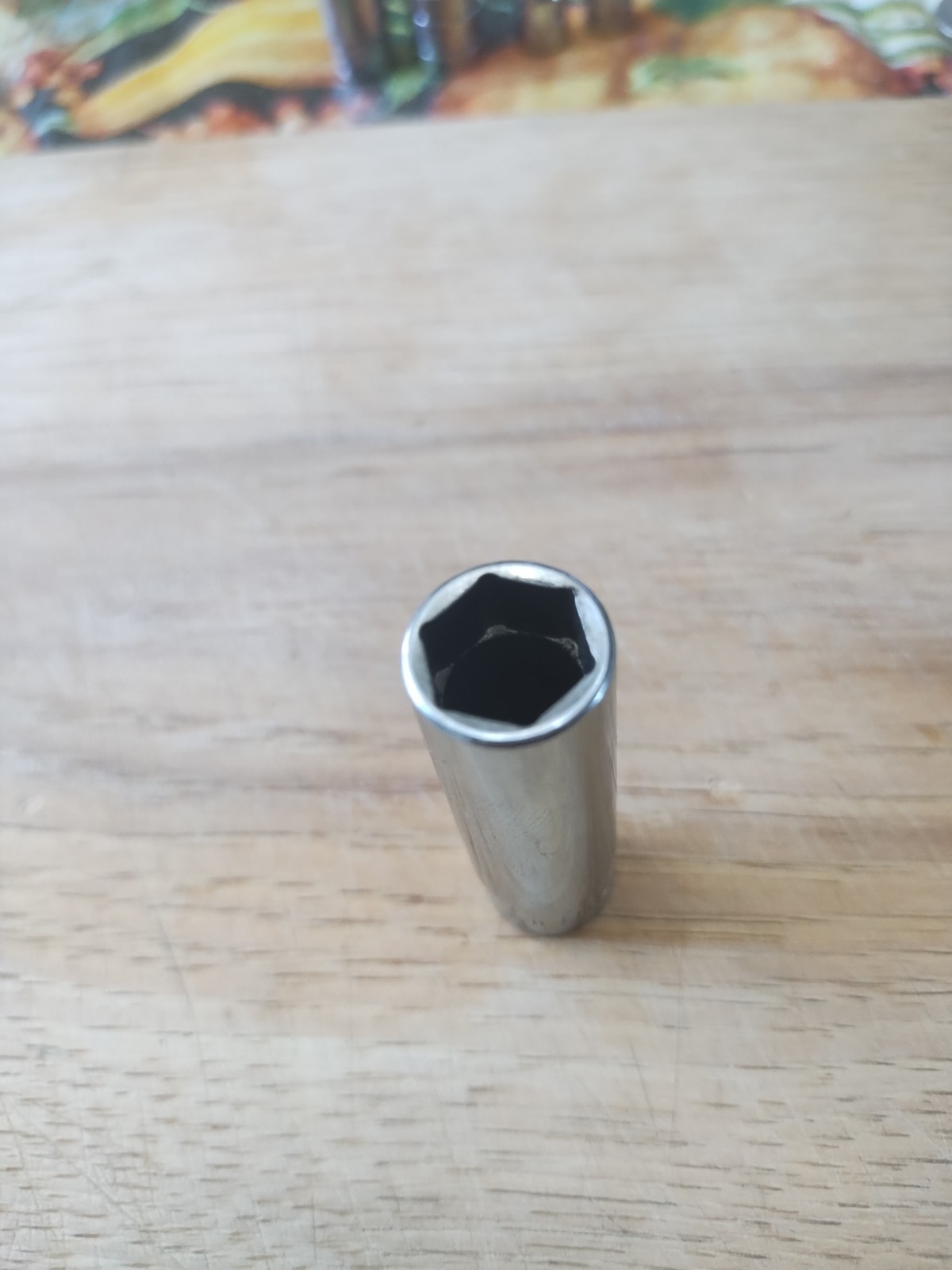 Snap On 7/16″ Deep, 6 Point, 1/4″ Drive Socket. Part # STM14