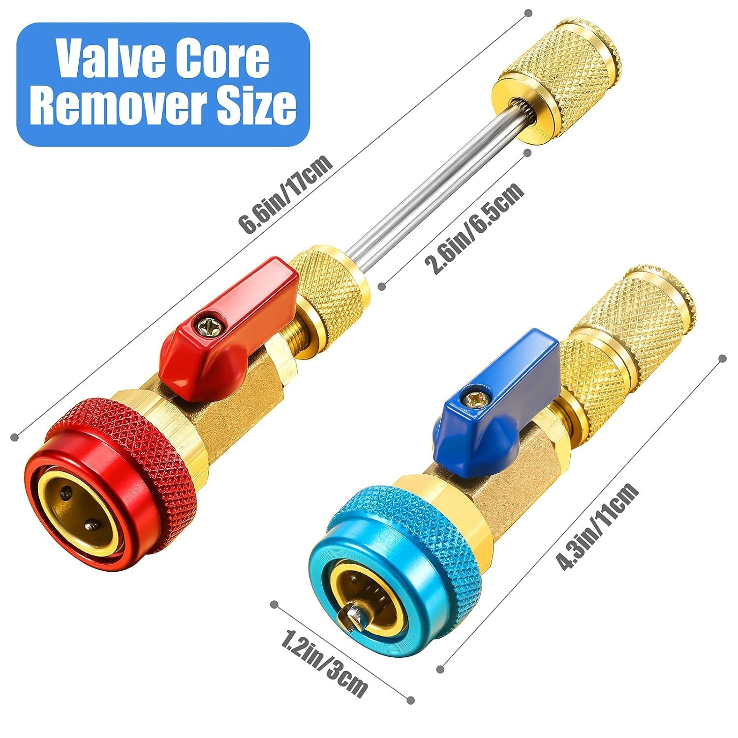 35-Piece Air Condition Valve Core Set for Refrigeration