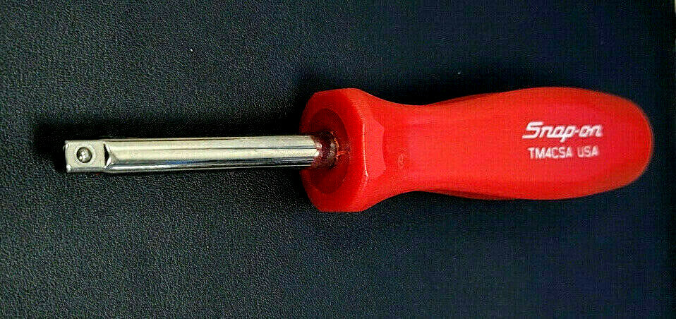 NEW Snap-On ™ Tools RED Hard Plastic Handle 1/4″ Standard Shank Driver TM4CSA