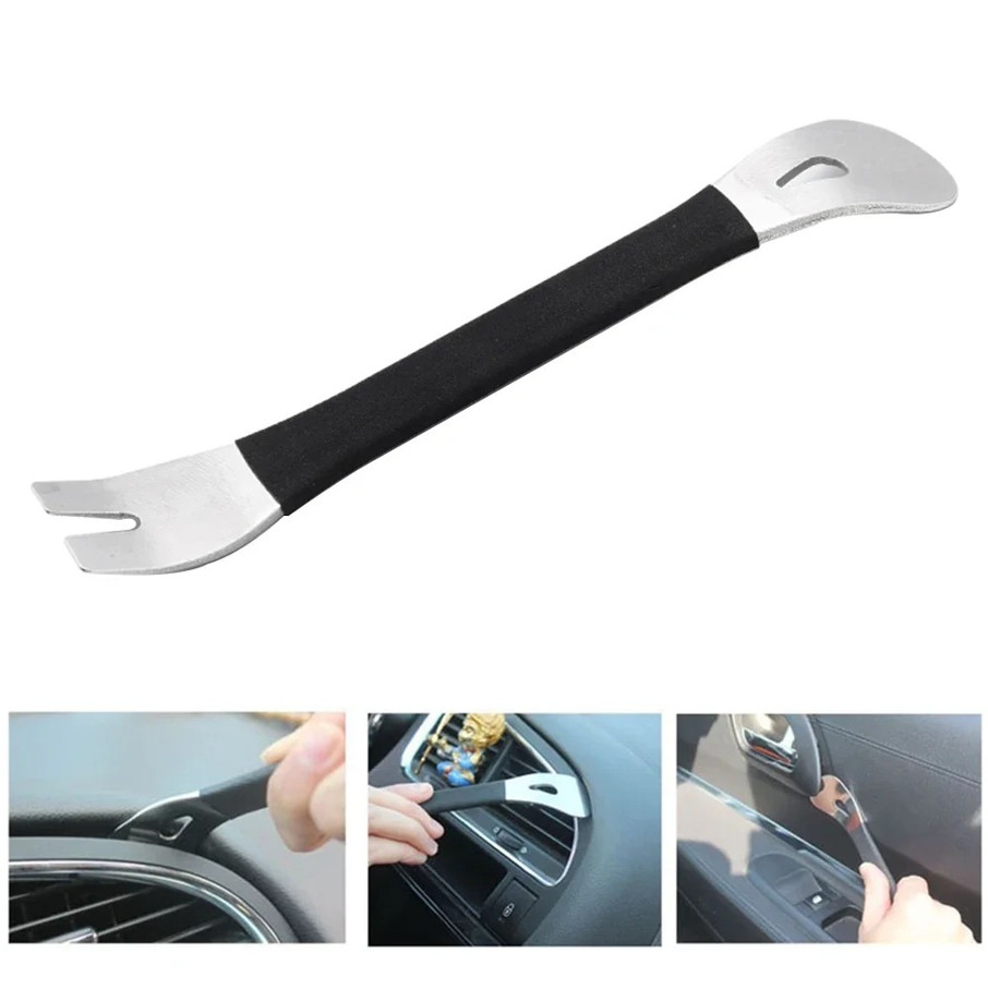 1pc Stainless Steel Pry Plate Tool – Interior Trim & Panel Removal Tool – NEW