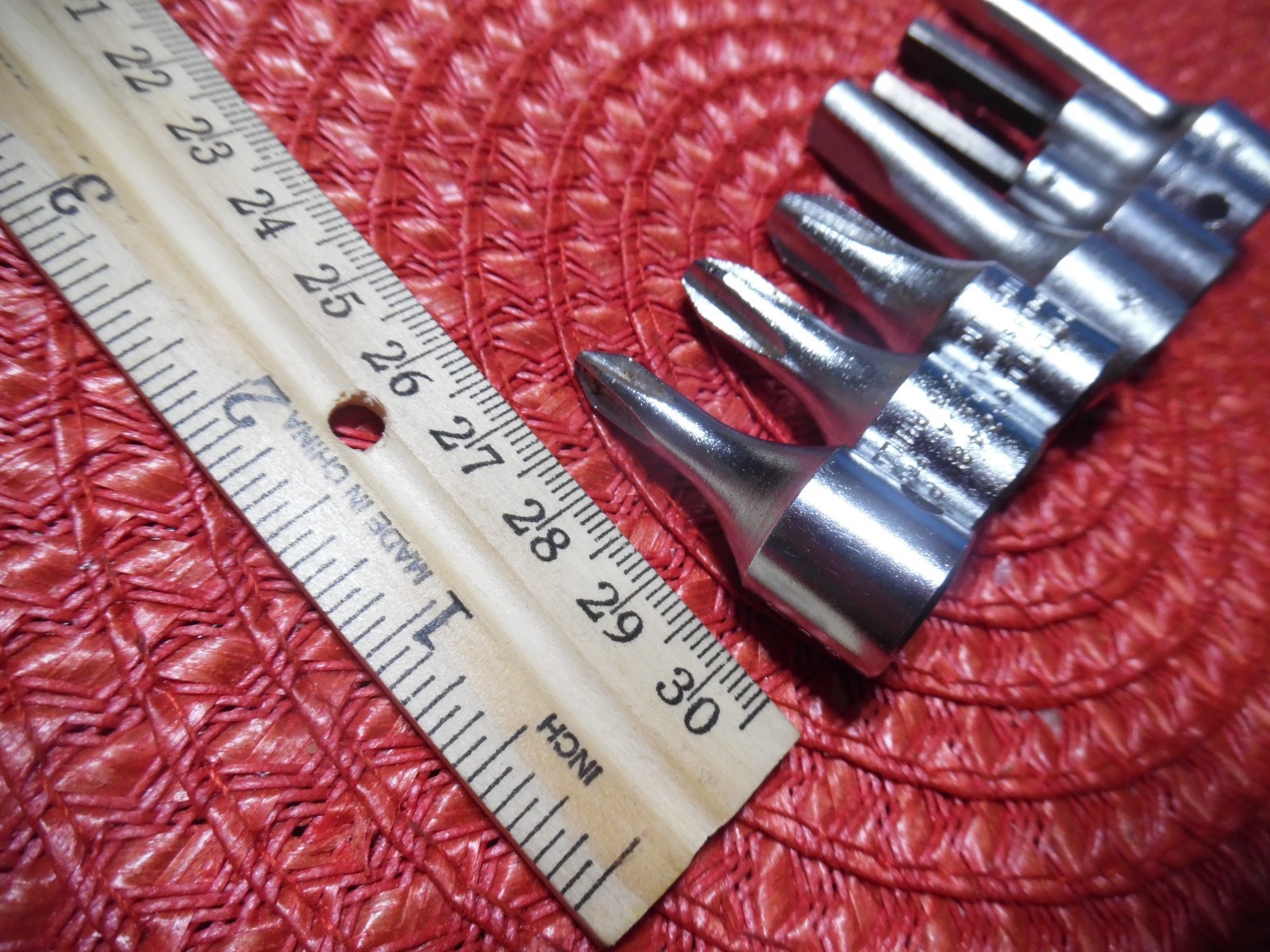 Proto 3/8 5240 Flat 1 2 3 Phillips Screwdrivers Socket 37 4990 Allen & Wrenches