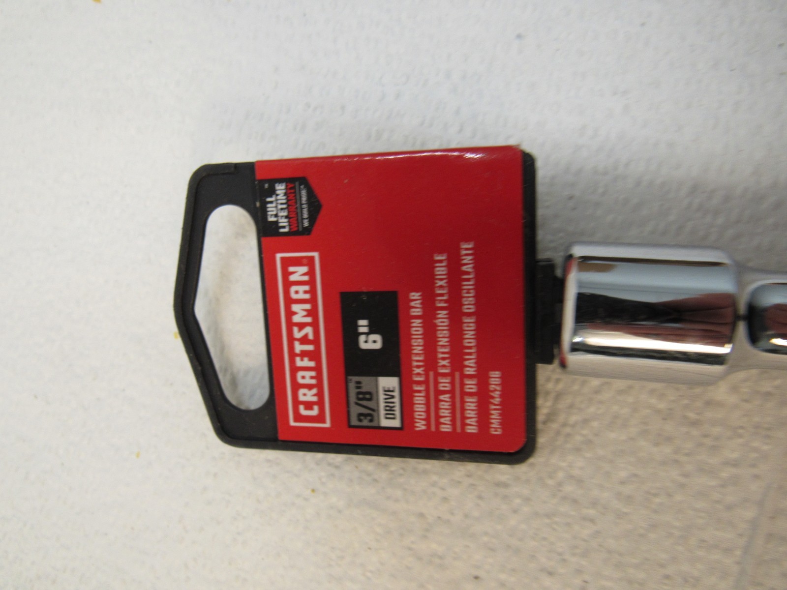 Craftsman 3/8″ Socket 6″ Wobble Extension Bar CMMT44286