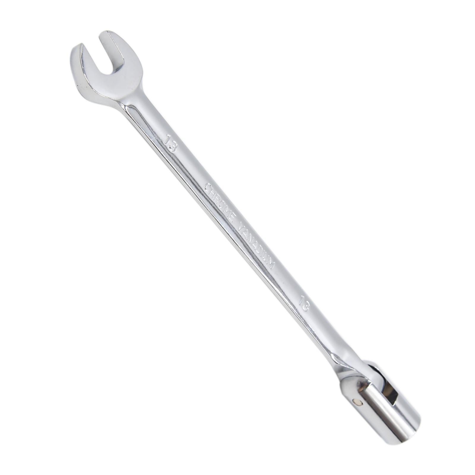 13mm Swivel Head Combination Socket Spanner Wrench Auto Car Repairing Tool