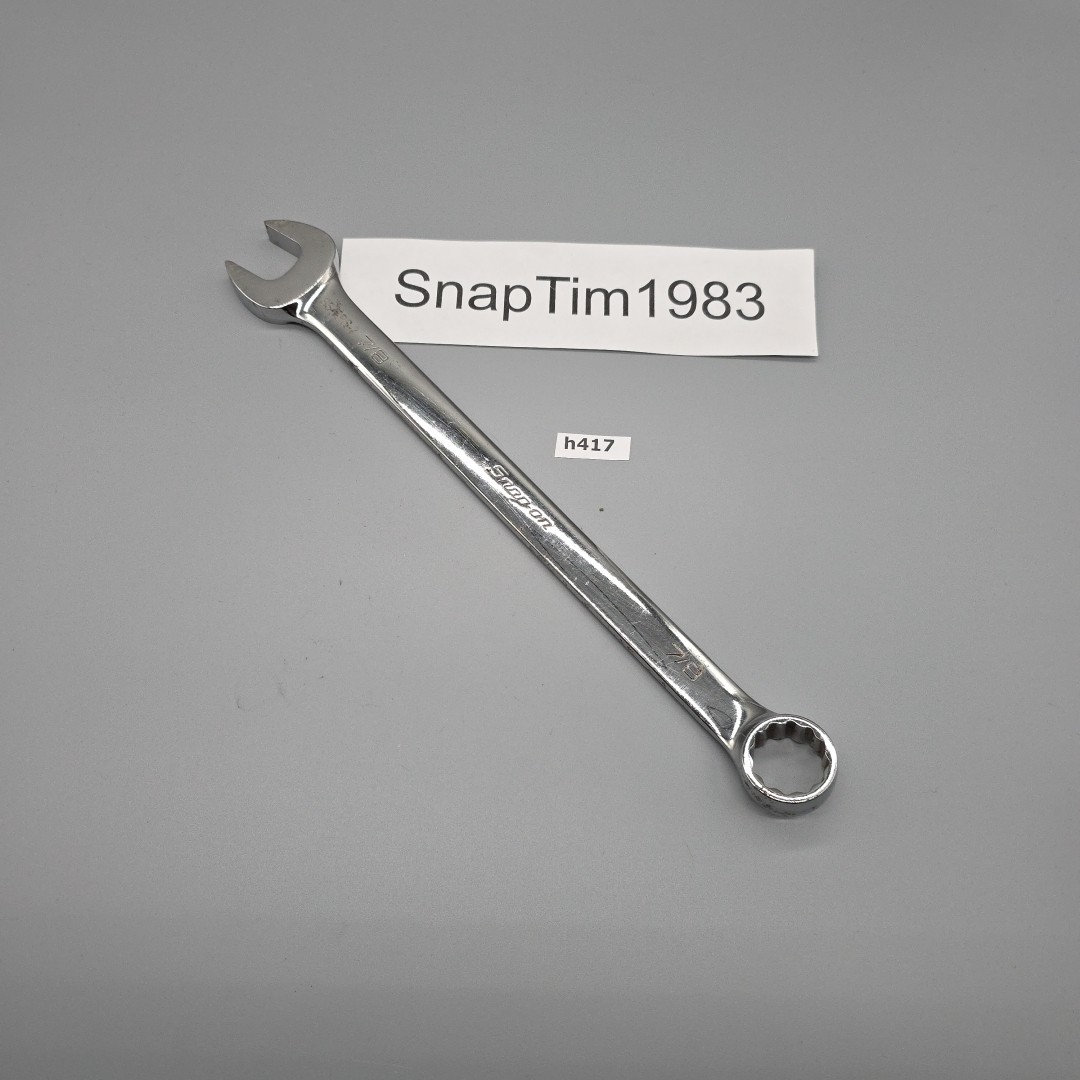 Snap-on Tools OEX28B, 7/8″ Combination Wrench, 12.5″ Long, 12 Point USA