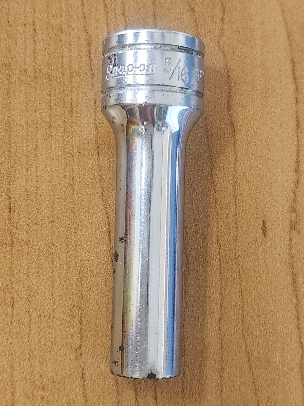 snap on tools SFS101 5/16″ deep chrome socket 6 point 3/8″ drive