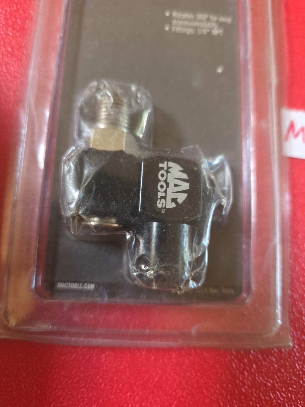 Mac Tools AS60B 1/4″ Pneumatic Ratchet /impact Universal Swivel Adapter