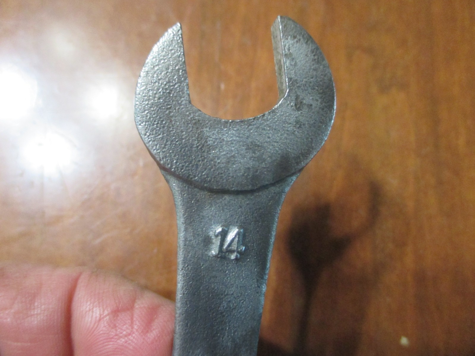 Set of 2 vintage Honda Motors – Metric open wrenches – 10,14,17 . Marked RK