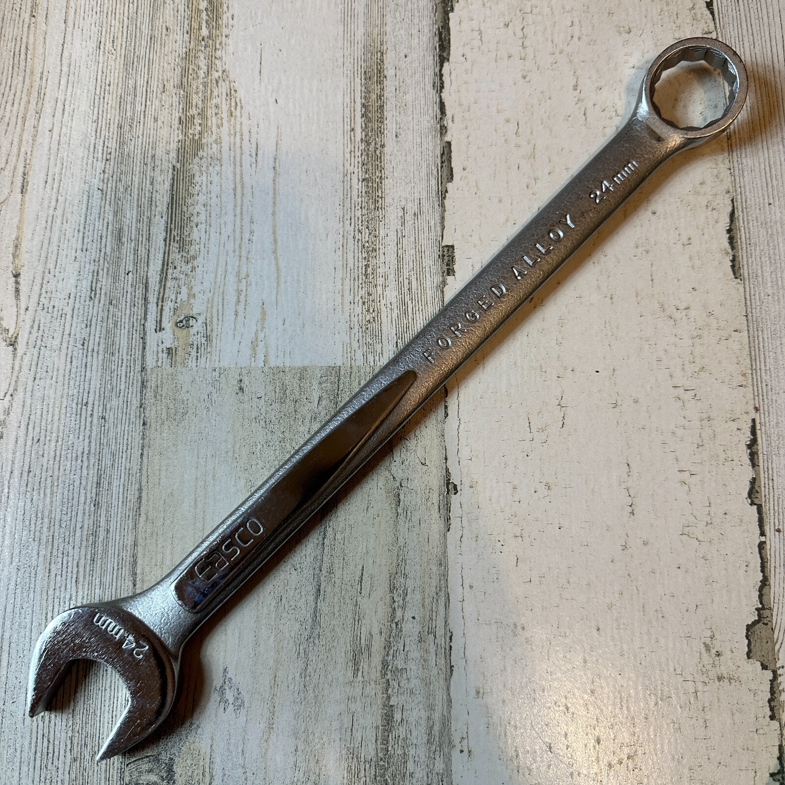 EASCO 24MM METRIC COMBINATION WRENCH PN 63624 HAND TOOL MADE IN USA FORGED ALLOY