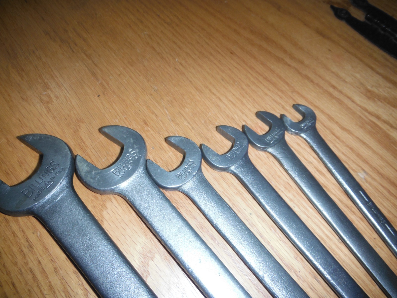Vintage – BILLINGS VITALLOY – 7/16-7/8″ 12 Point – 6 pcs. Wrench Set USA