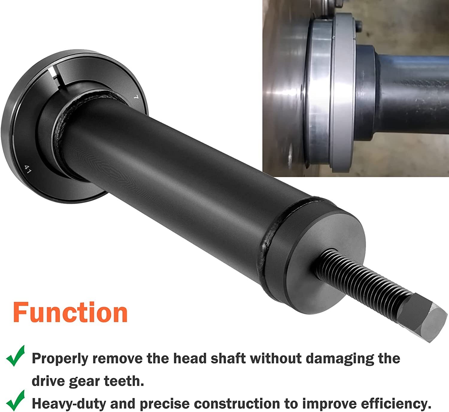 4308011 Transmissions Input Shaft Bearing Puller for Eaton 1 3/4” & 2” Shafts