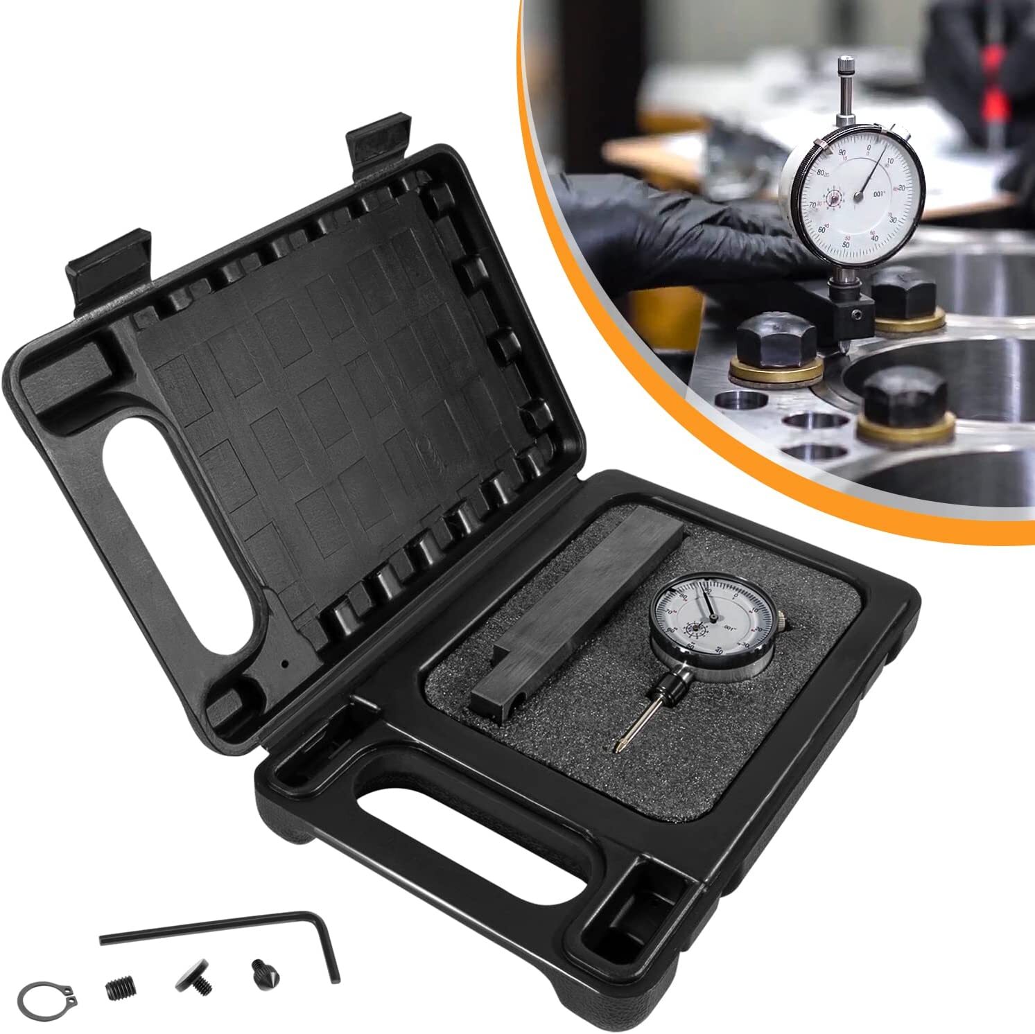 6434 Sleeve Height Counter Bore Gauge for All Diesel Engines 0.001″ Range 0-1″
