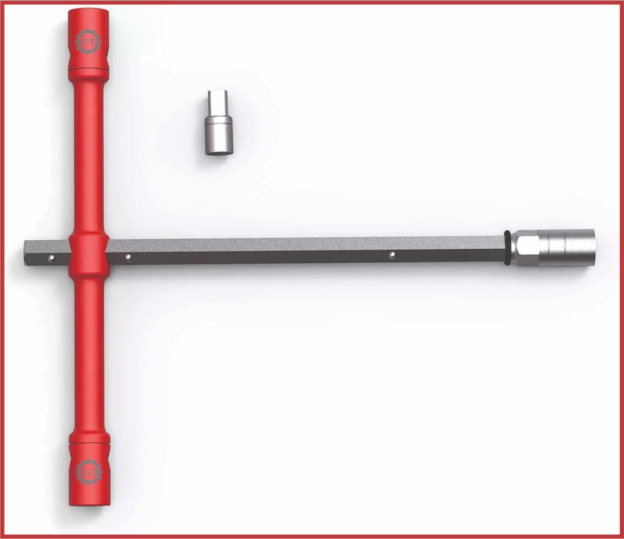 LugStrong 26 Universal Compact Lug Wrench Set Super-Strong Tire Iron