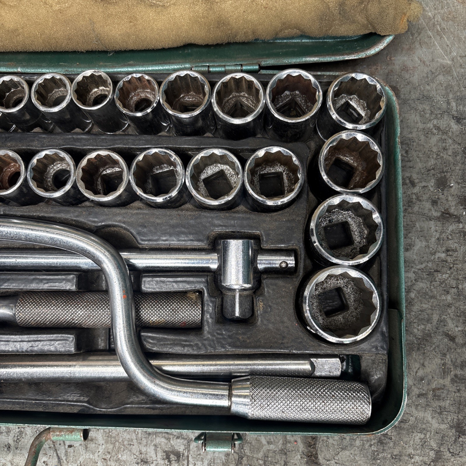 Kamasa Socket Set KT4849 1/2″ Drive 42 Piece Vintage Tools