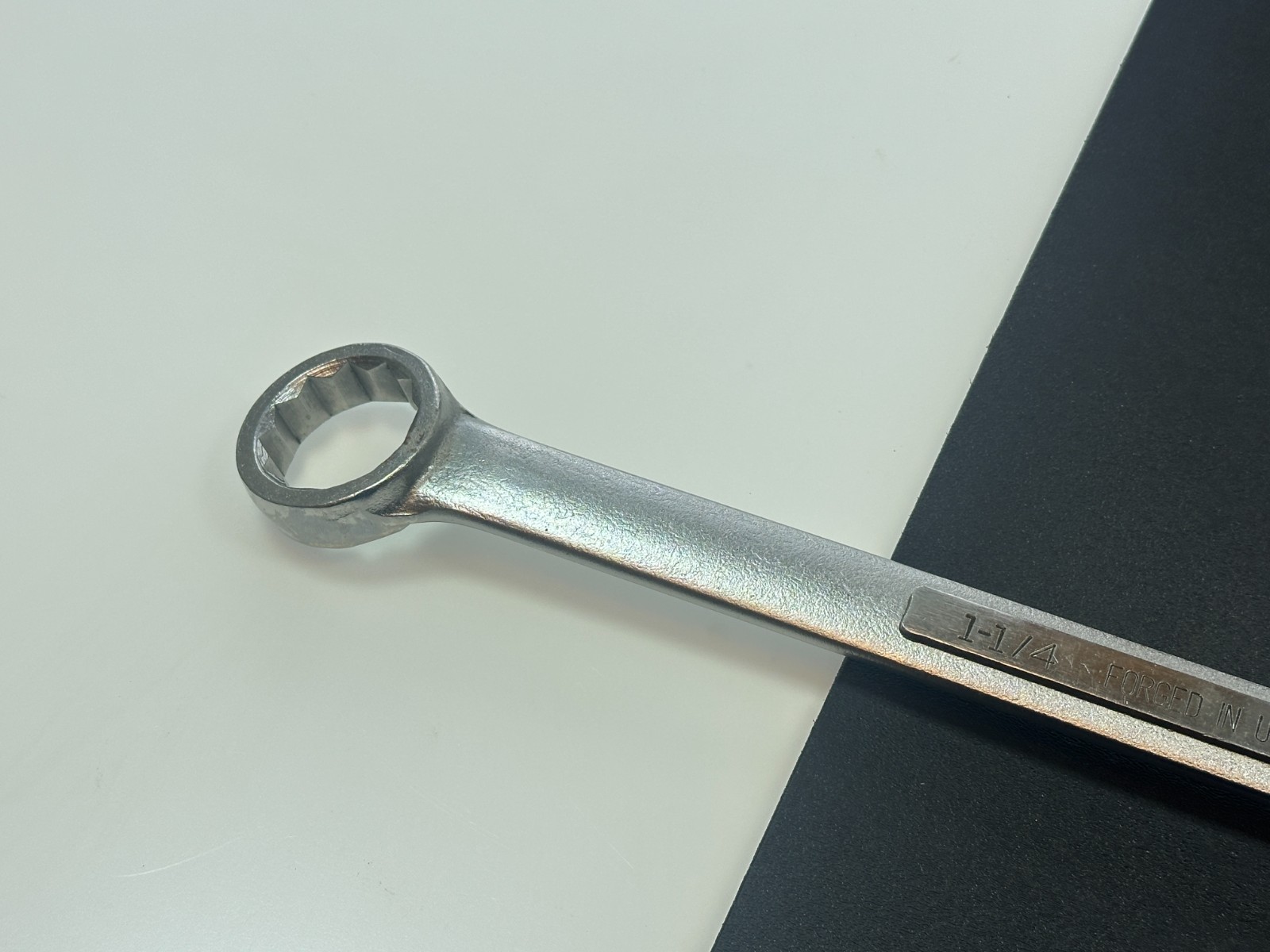 🇺🇸 Craftsman Tools USA SAE 1-1/4″ VV 44708 Chrome Combination Wrench, 12 Point