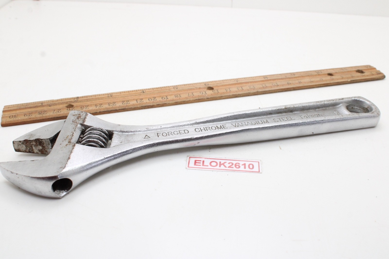 Master Mechanic MM91-10 10″ Adjustable Wrench Forged Chrome Vanadium
