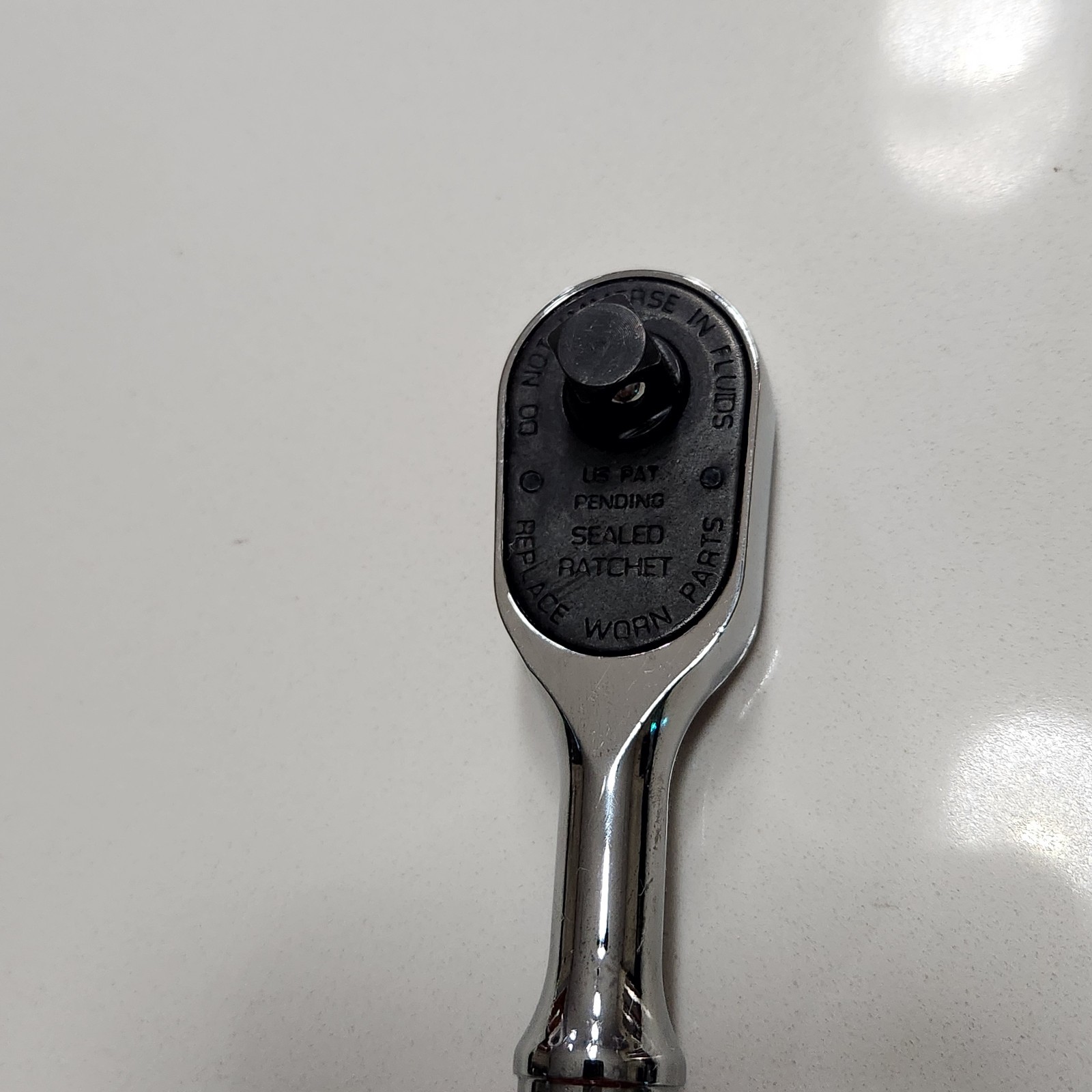 Snap-on Tools NEW STYLE 3/8″ Drive 100 Tooth Soft Grip Fixed Ratchet FH100