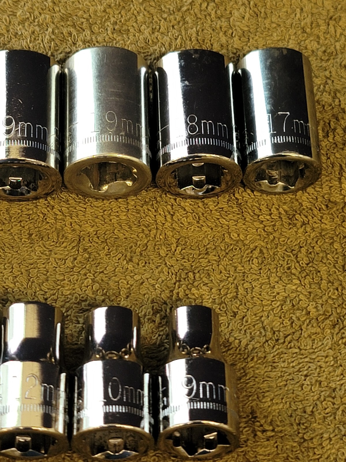 14 Craftsman Metric Socket Set 1/2″ Drive 24mm to 9mm G2 Tools USA