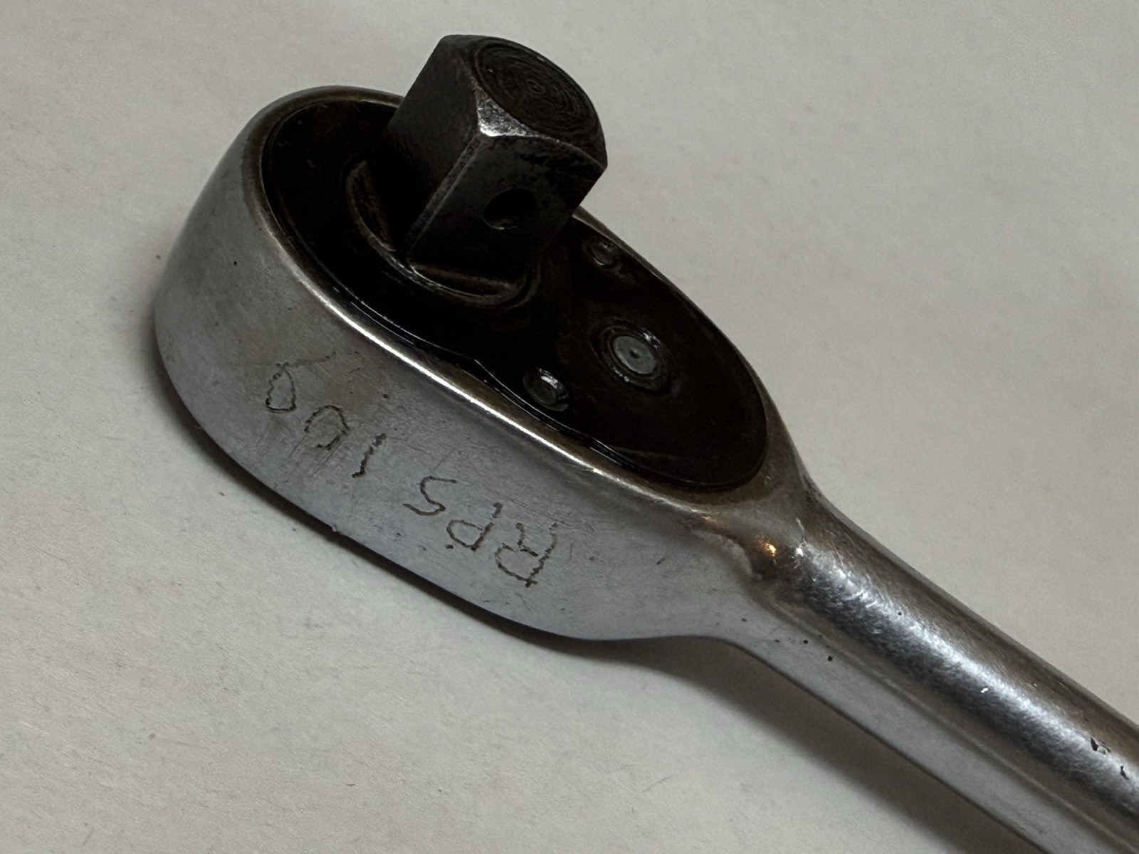 Vintage Snap-On USA 3/8″ Drive Ratchet Standard Length F-71 G