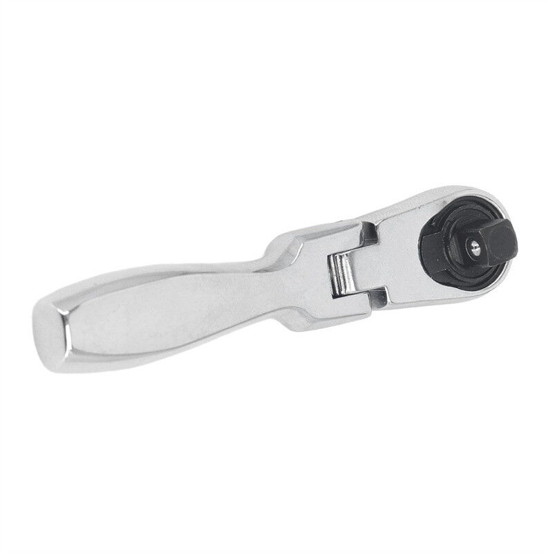 1/4 » Drive Ratchet, 2 in 1 Flex Head Ratchet, Multifunction Wrench Repair Tool