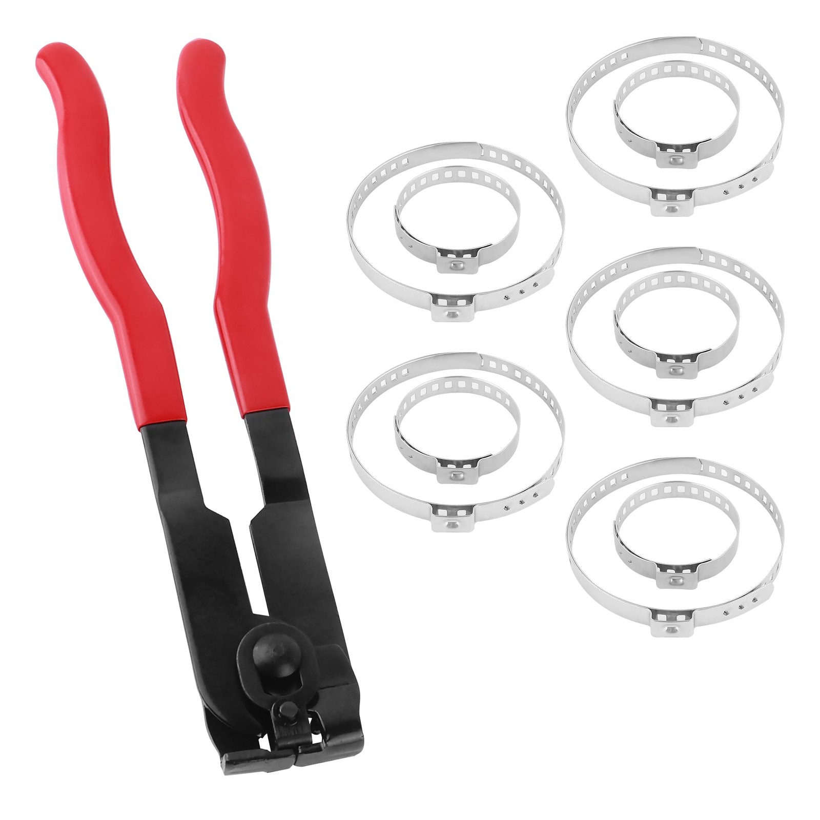 CV Boot Clamp Pliers Kit,10PCS 9.25×1.5×0.83 inch, Pliers/1pcs