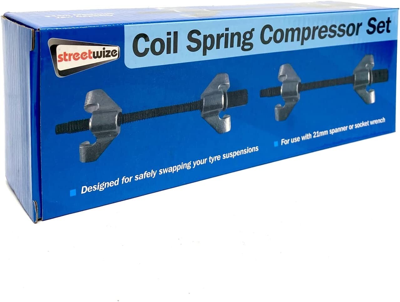 Coil Spring Compressor Set Heavy Duty Carbon Steel Tool For Car SWTOOL60+CP
