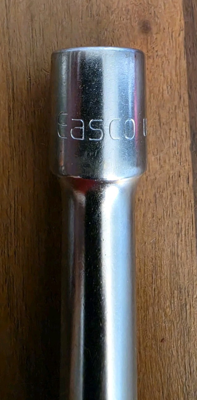 Vintage Easco 73 1206 1/2″ Drive 6″ Extension Bar Socket Tool USA Made