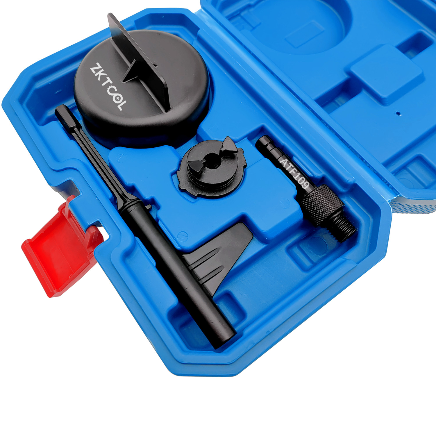 Metal oil change and filler tool for Mercedes Benz 725.0 9-speed Transmission