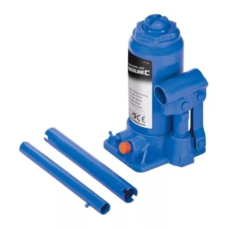 Silverline 457050 Hydraulic Bottle Jack 6 Tonne