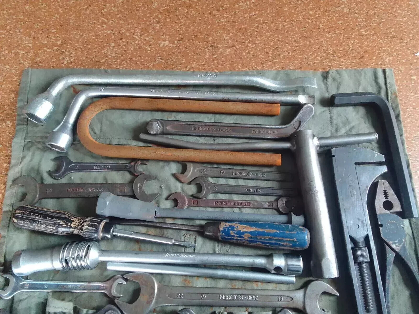 Mercedes Benz tool kit w120 Ponton 220 190 sl 300 adenauer w136 170 V-S