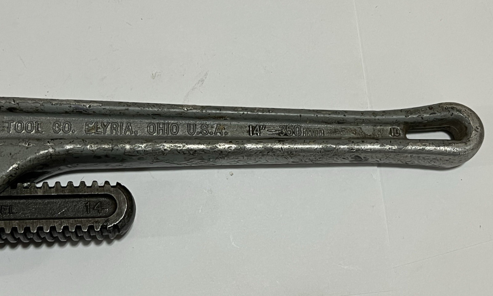 RIDGID 814 Ridge Tool Co 14″ Aluminum Heavy Duty Straight Pipe Wrench 350mm USA