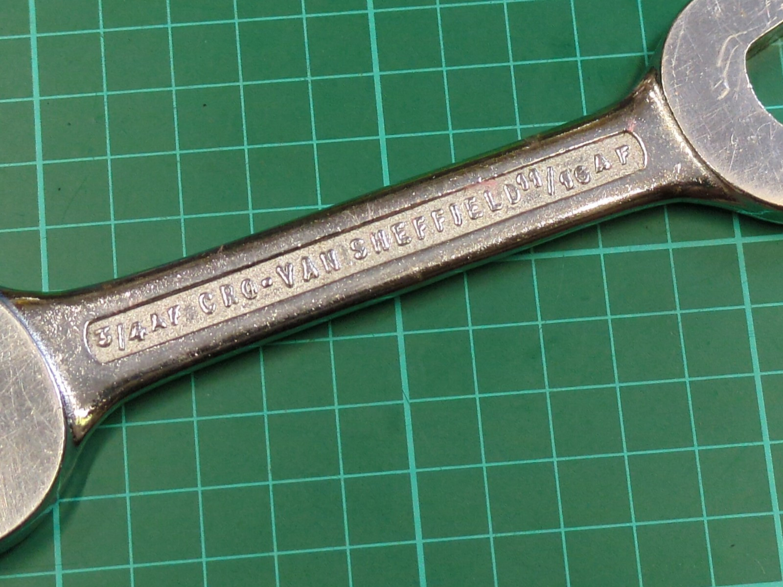 Unipart 3/4″ – 11/16″ AF Open Ended Spanner England Austin Rover British Leyland
