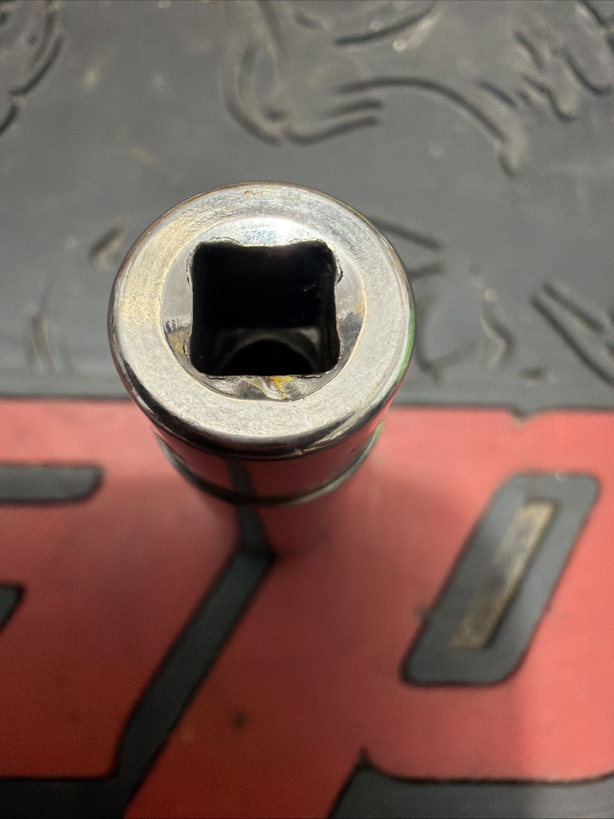 SNAP ON STM14 7/16 FLANK DEEP SOCKET 6 POINT 1/4″ DRIVE USA MADE FREE SHIPPING