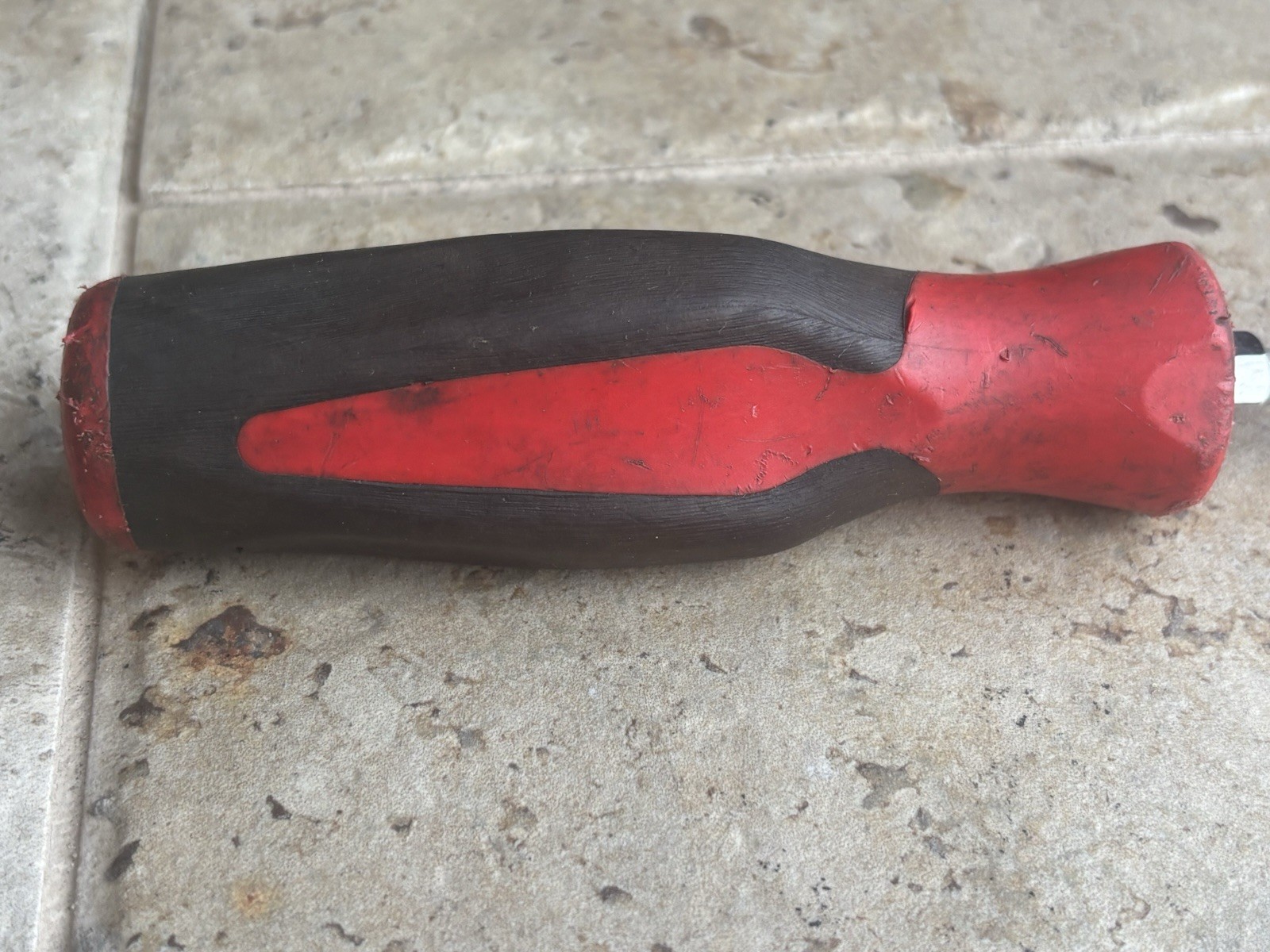 Snap-on SGD4B 1/4″⭐️Red/Black Soft Grip Flat/Slotted Screwdriver USA⭐️D542620⭐️