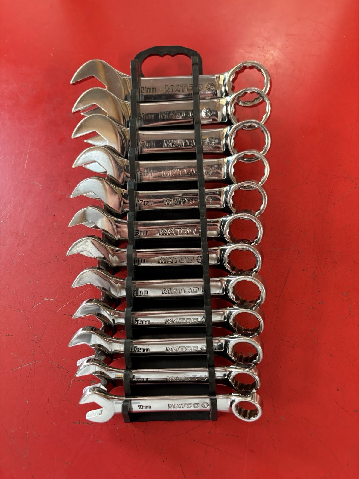 Matco Tools 12pc Non-Slip Stubby Wrench Set – METRIC