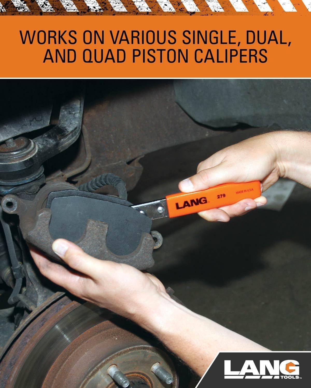 Chrome & Black Oxide Caliper Tool