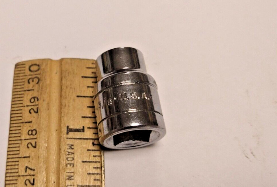 SK 3/8″ Drive 6 Point 3/8in. Shallow SAE Socket 45112 S337