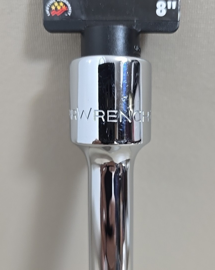 GearWrench 3/4″ Inch Drive 8″ Inch Chrome Extension – 81412 NEW