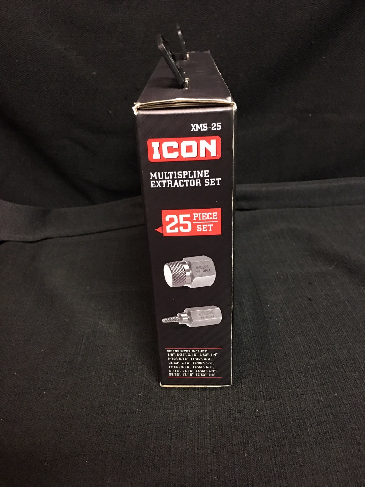 Icon Multispline Screw Extractor Set -25 piece set (Part #58699) XMS-25