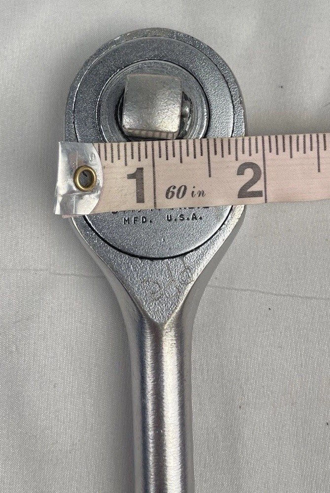 Proto Tools Hand Ratchet Spud Pear Head 1/2″ Drive 5449-14 USA