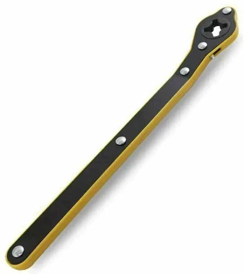 Auto Labor-Saving Car Scissor Jack Ratchet Wrench Garage Tire Wheel Lug Wrench