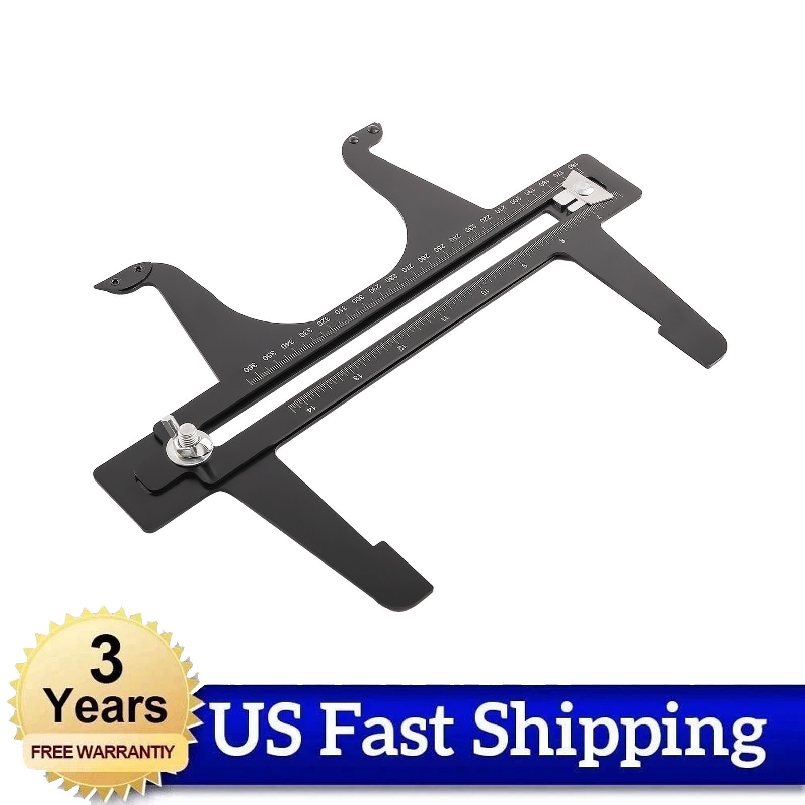 Brake Measuring Tool 6-1/2 to 14-1/4 inches Brake Resetting Gauge Tool new
